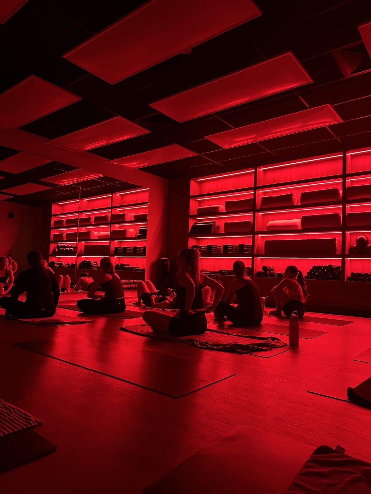 PYRA heated fitness class